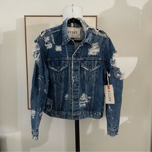 NWT Riley Denim jacket M